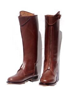 polo zipper boots