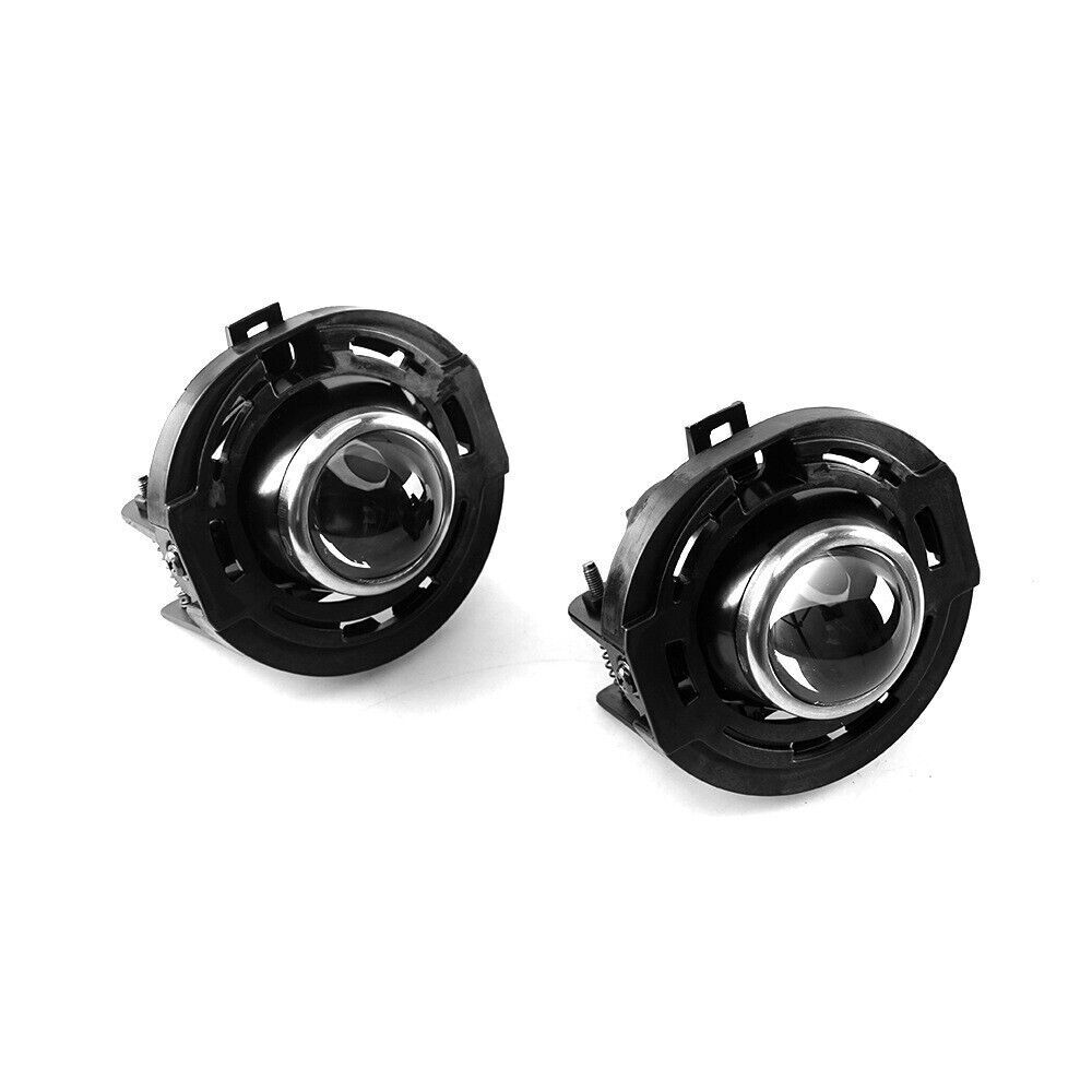 Pair Front Bumper Fog Light Lamp Cover Bezel Trim For Dodge Charger 2015-2021