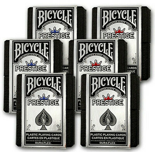 Prestige Poker Playing Cards 100% Plastic New