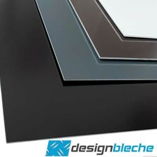 Alu Bleche beschichtete Bleche anthrazit- schwarz- Wei&szlig;- braun Farbige Bleche