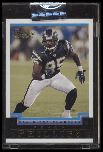 Shaun Phillips [White] #174 2004 Bowman card
