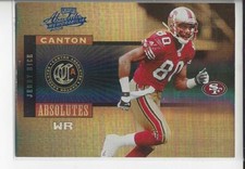 2005 Absolute Memorabilia Jerry Rice Canton Absolutes /25 Rare B545