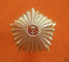 1 St&uuml;ck Marschallstern vergoldet mit DDR Emblem