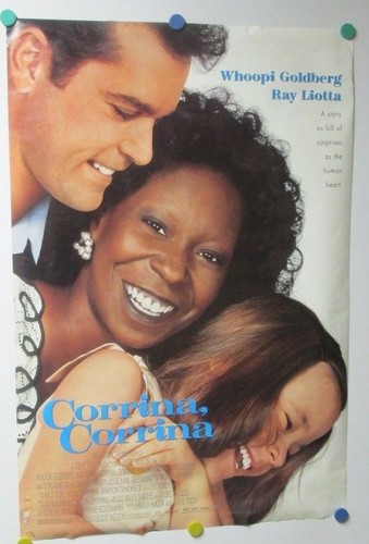 1994 Corrina Corrina Whoopi Goldberg Movie Poster Double Sided Window 40x27 