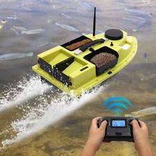 Fishing Bait Boat 500m Remote Control Bait Boat 2kg Loading LED Light 5200mAh