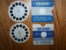 2 - CALIFORNIA Viewmaster Reels  111 REDWOOD HIGHWAY 1  112  2 - FREE SHIP