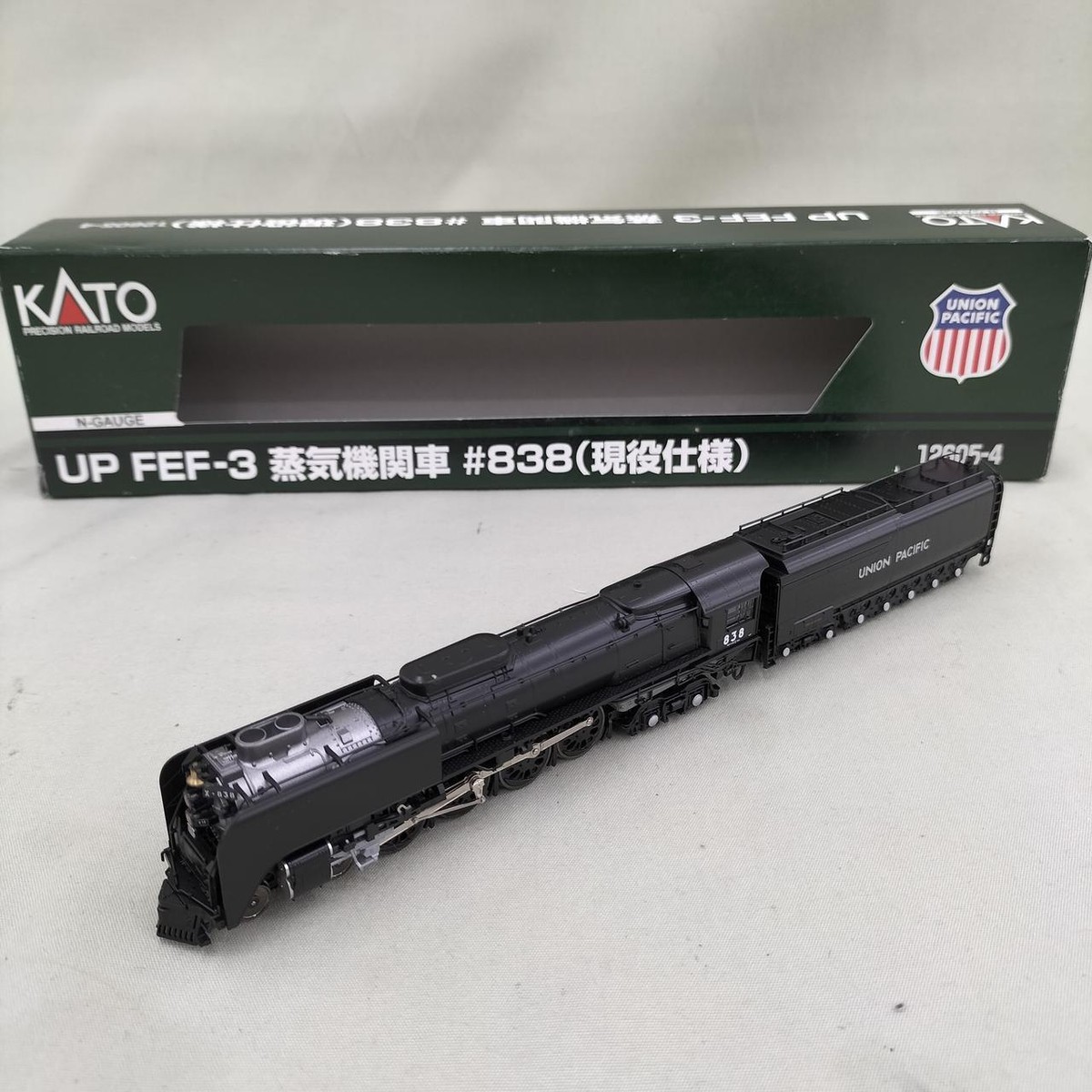 未走行 ホビー KATO UP FEF-3 蒸気機関車 #844 12605-2