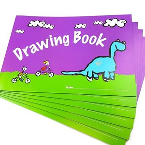 2 X A4 Children S Kids Drawing Books 100gsm 24 Page Ebay