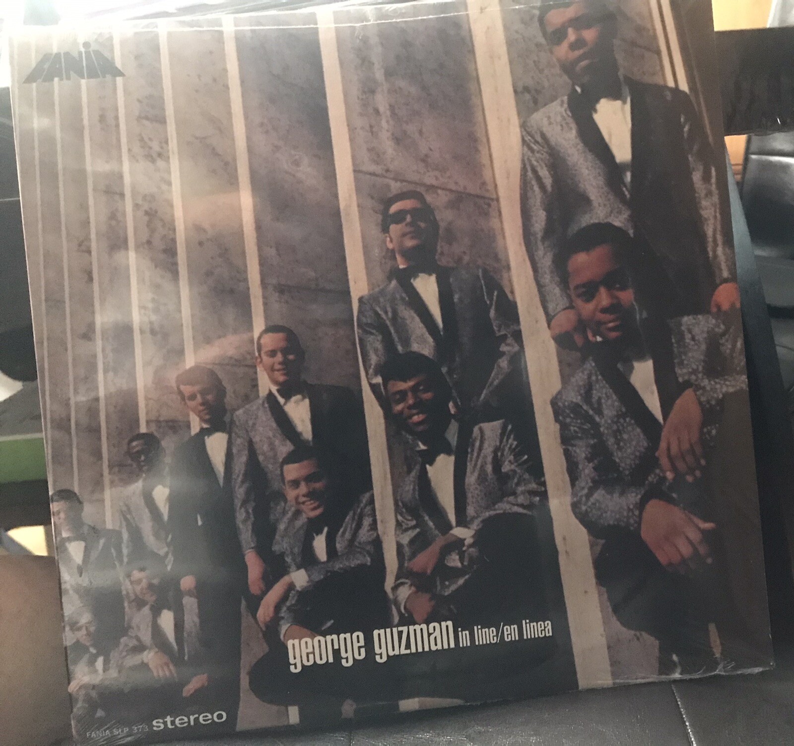 New RARE salsa LP Record Reissue George Guzman In Line En Línea Fania SLP373