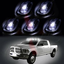 5pcs Cab Marker Roof Running Light Lamp W Base For 2003-2016 Dodge Ram 2500