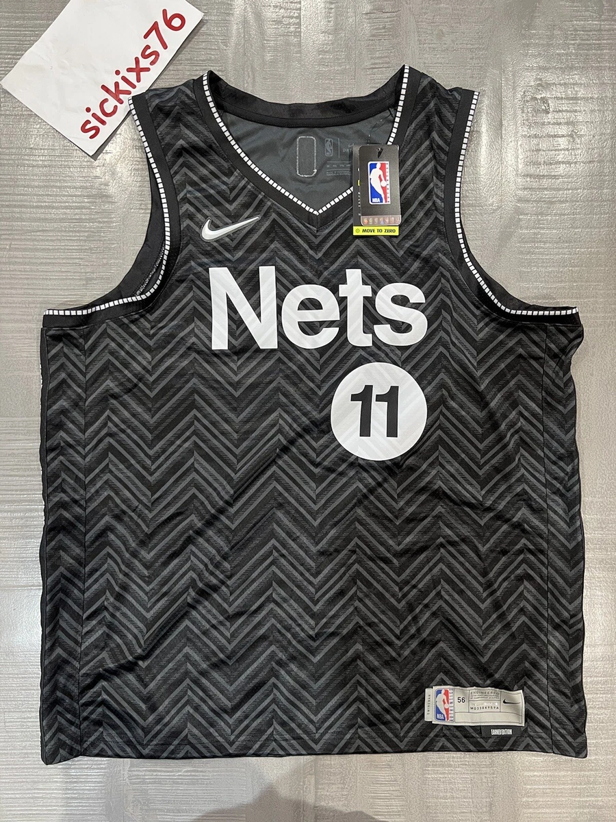 NBA Brooklyn Nets 11 Kyrie Irving White Nike Men Jersey