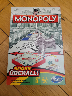Hasbro Monopoly Kompakt Reisespiel, Neu, OVP