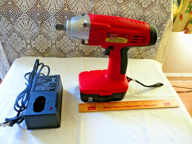 1 2 impact wrench with battery and charger