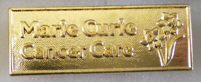 MARIE CURIE CANCER CARE Pin Anstecker NURSING CHARITY