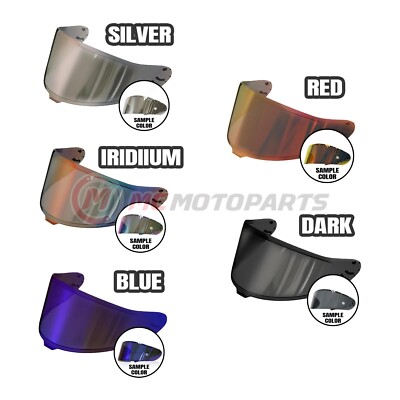 パーツ SHOEIJ.OSEAFIRE For Shoei X-15 X-Fifteen CWR-F2R Z8 Tinted Visor Shield Mercury