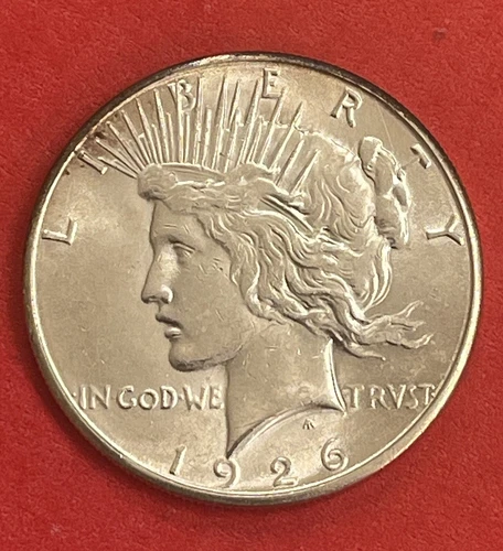 1926 S Peace Silver Dollar, Choice to Gem Uncirculated