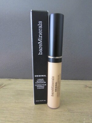 bareMinerals Original Liquid Mineral Concealer Light/Med 2.5W  0.2 FL OZ NIB