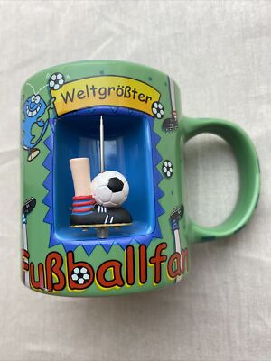 Weltgrößter Fußballfan Tasse MUG Becher Depesche Kaffe Tee Kakao