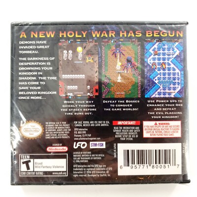 Classic Action Devilish (Nintendo DS, 2007) Torn Cellophane Brand