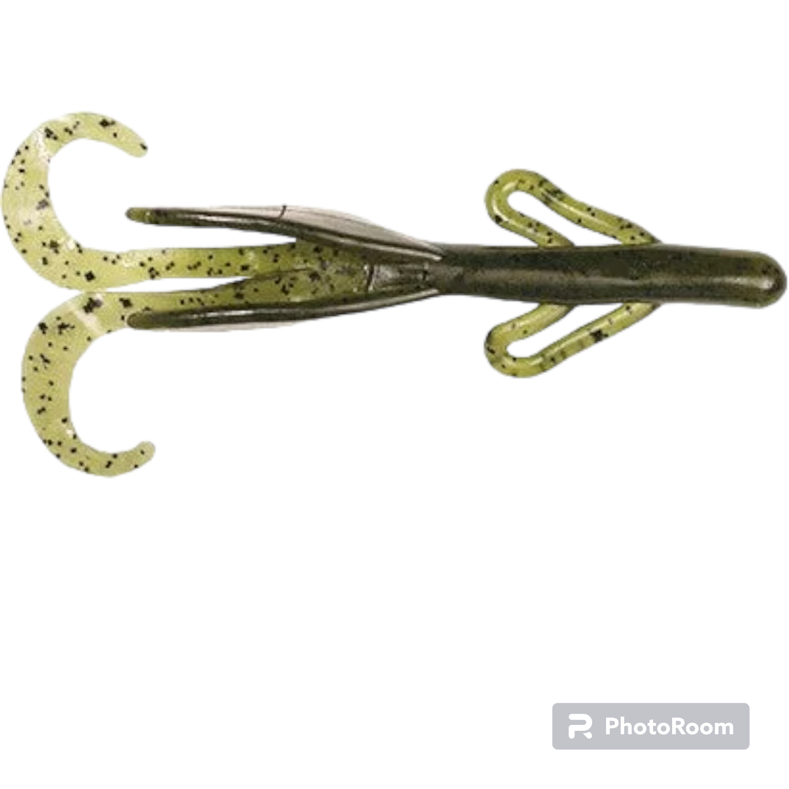 Zoom Baby Brush Hog Fishing Lure 4 Inch 12 Per Pack Watermelon Seed