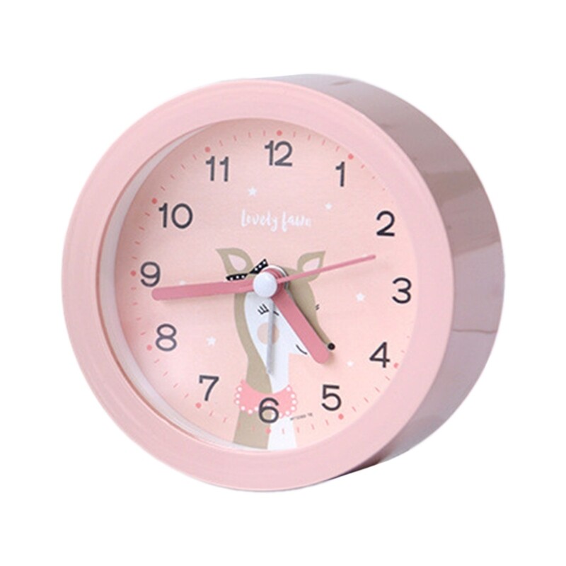 Learning Alarm Clock for Children Gentle Wakes Up NonTicking Alarm eBay