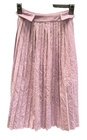Oh Hey Girl Purple Pleated Skirt 3 Parts Size M.