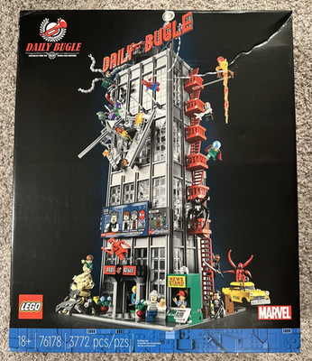 Lego 76178 Marvel Spider-Man Daily Bugle Modular | Brand New Sealed damaged box