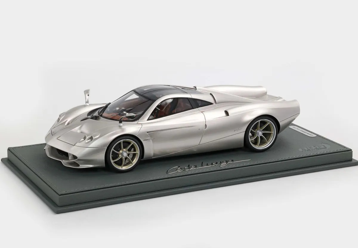 Pagani Huayra Codalunga 1:18 BBR | Objet d'art automobile pour décoration de bureau
