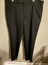 CHAPS By Ralph Lauren Men’s 40”x32” Wool Blend Dress Pants Black Cargo