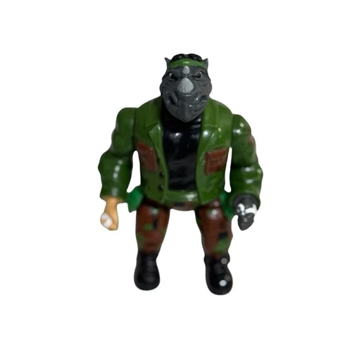 Vintage 1992 TMNT Mutations Mutatin' Rock Steady Playmates Figure
