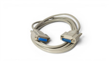 10ft DB15 Extension Cable DB15 Male to DB15 Female - Beige