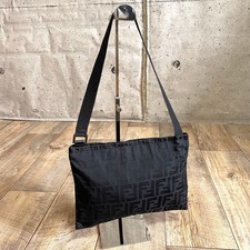 FENDI Zucca Pattern Canvas One Mini Shoulder Tote Bag from Japan Authentic
