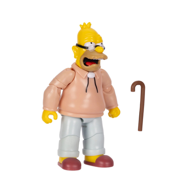 Jakks Pacific Wave 5 The Simpsons, Grandpa Simpson 5 inch Action
