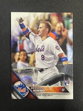 Brandon Nimmo 2016 Topps Update #74 Rookie Card. rookie card picture