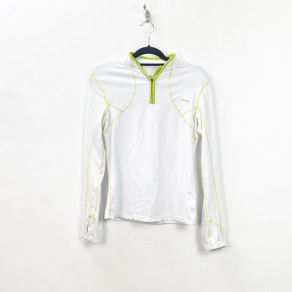 Camiseta de running blanca pequeña Asics para mujer Foto 2 de 4