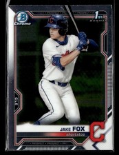 2021 Bowman Draft Jake Fox #BDC-102 Chrome