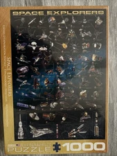 EuroGraphics Space Explorers Puzzle - 1000 Pieces 