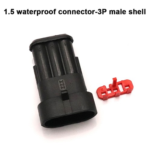 AMP 1 2 3 4 5 6 Way Pin Superseal Electrical Automotive Waterproof Connector - Picture 14 of 26
