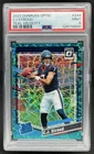2023 Donruss Optic C.J. Stroud Teal Velocity Prizm RC Rated Rookie #244 PSA 9