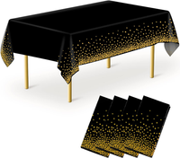 Einweg Tischdecke Rechteckig Wasserdicht FüR Party Hochzeit Weihnachten 137X274C