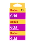 3 Pack Kodak Gold 200 36 Exposure Color Negative 35mm Film