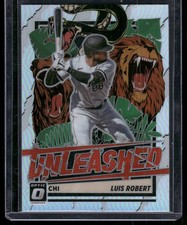2021 Donruss Optic #UNL6 Luis Robert Unleashed Holo