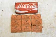 9 NOS Sets of Toledo Bolt Pipe Threading Dies all are 2"