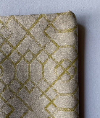  Candice Olsen Joie De Vivre Citron Fabric Remnant 24x24''