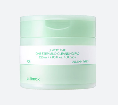 CELIMAX JI.WOO.GAE One Step Mild Cleansing Pad 60 pads (225mL)