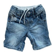 Youth Boys Baby Gap 1969 Pull-on Light Wash Indigo Denim Jean Shorts - Sz 4