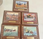 Mort Künstler Civil War Plaque Lot – Set of 5 Mounted Prints – Gettysburg  (79 c