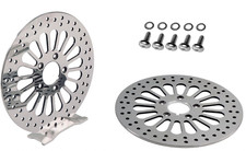 2x 11.5" FRONT Brake Rotor 420 Stainless Steel FOR Harley Touring 84-07