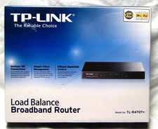 tp link load balance broadband router tl-r470t ver. 4.0 w/ CD