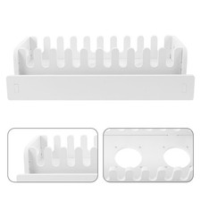 Cell Phone Charging Rack: 10-Slot Portable Desktop Organizer - Ventilated